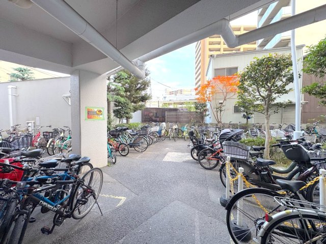 クレール川口の駐輪場|駐輪場