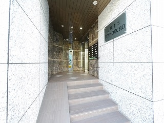 イーリス天王町のエントランス