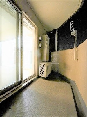 イーリス天王町のバルコニー
