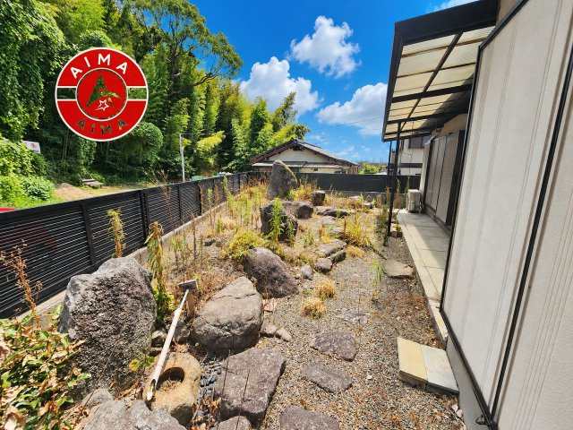 福岡市東区土井4丁目の庭|お庭で自由な時間を過ごせます。