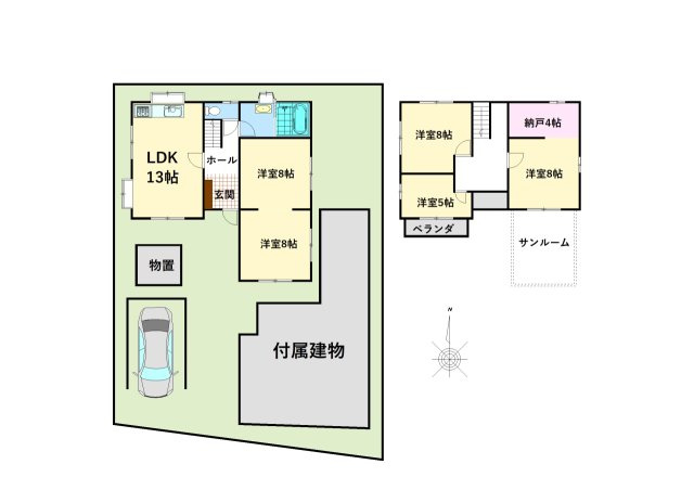坂井市春江町為国　中古戸建