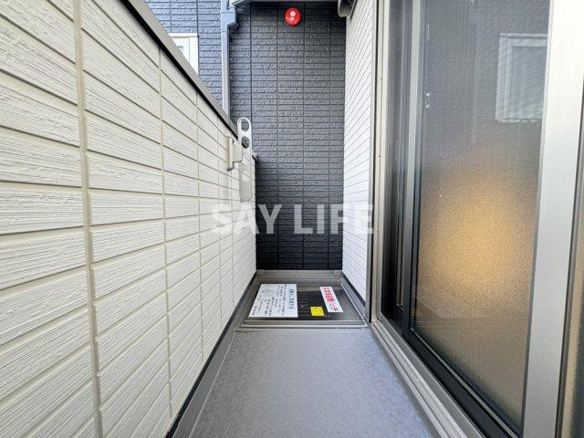 Clashist加美東のバルコニー