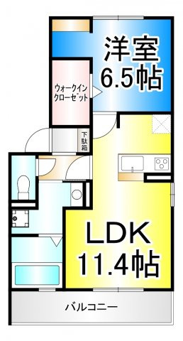 ラシュレの間取り