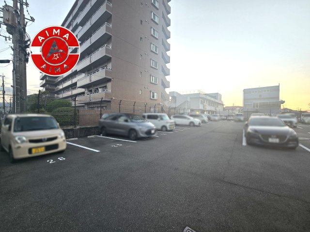シティライフ空港南2の駐車場|敷地内の駐車場です。