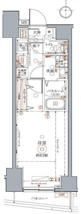 クレヴィスタ光が丘の間取り