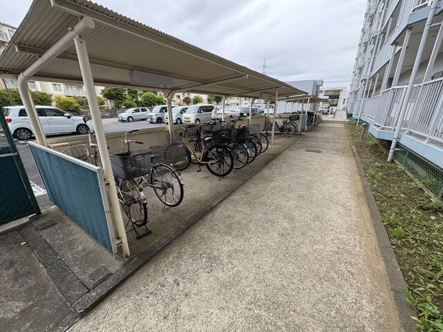 六高台サンハイツＡ棟のその他共用部分|駐輪場