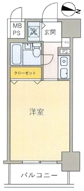 オーシャンハイツの間取り