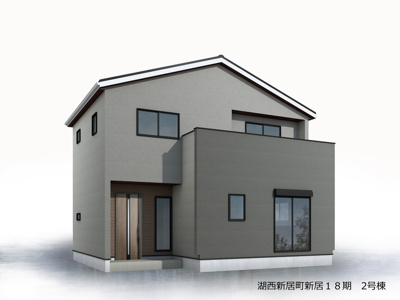 【外観パース】 | 湖西市新居町新居 18期 新築建売 2号棟 | 外観パースです