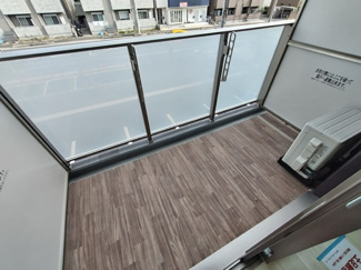 奥行広々なバルコニー♪