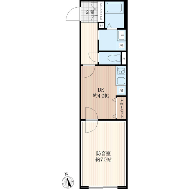 ＶＯＲＴ高井戸西ｒｅｓｉｄｅｎｃｅの間取り