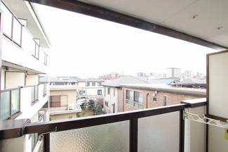 窓からの景色です！