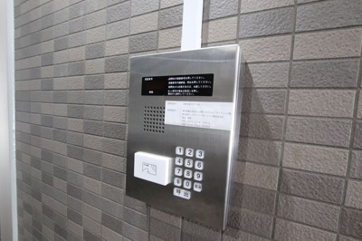 オートロック付です