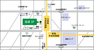 【地図】m haus