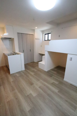 まるで秘密基地のようなかわいいお部屋です