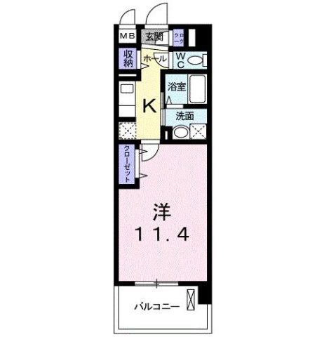 クラン　モラの間取り