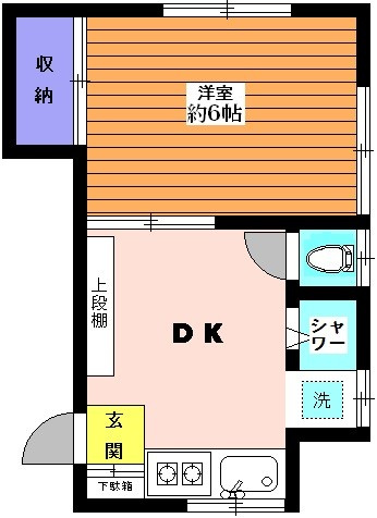 第２本多荘の間取り