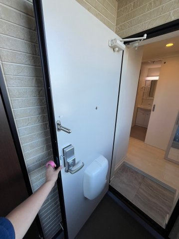 ハーモニーテラス北小岩ⅩⅥの玄関