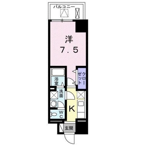 アマンレジデンス泉町の間取り