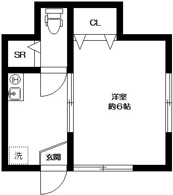 アービィ・カーネ自由が丘の間取り
