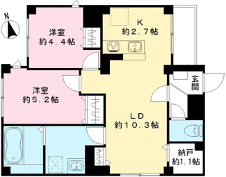 【間取り】 | クレア　ネスト