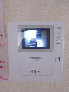 来訪者が確認出来るＴＶモニターホン
