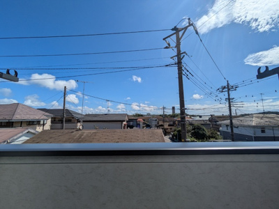 2階バルコニーからの景色