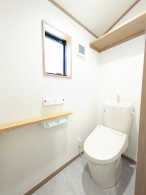 2階にもトイレがあります