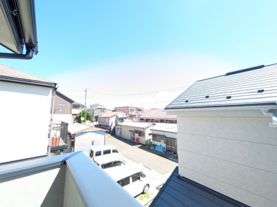 2階バルコニーからの景色