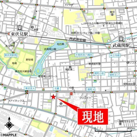 クレア　ネストの周辺
