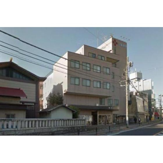 キャッスル・日野台の周辺|病院「医療法人社団厚潤会花輪病院まで1071ｍ」