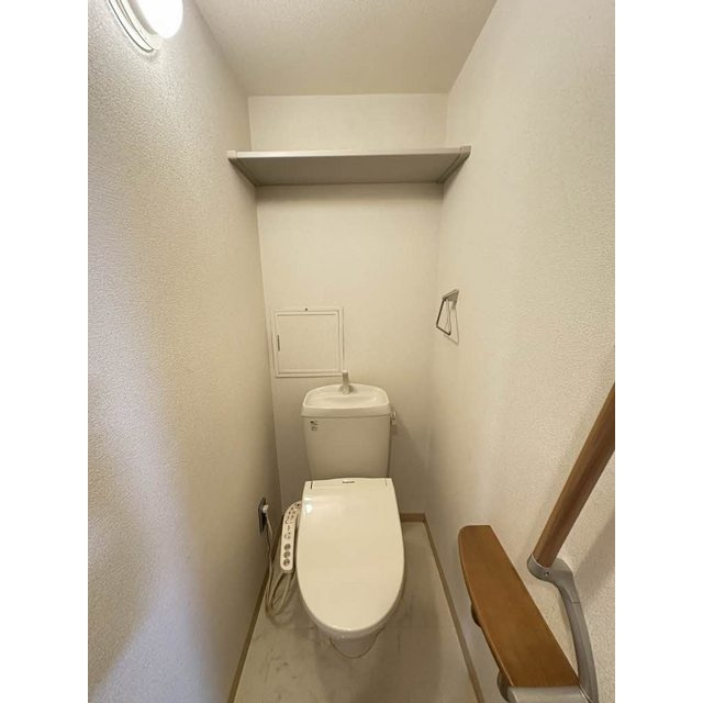 瑞穂市稲里の賃貸マンションのトイレ