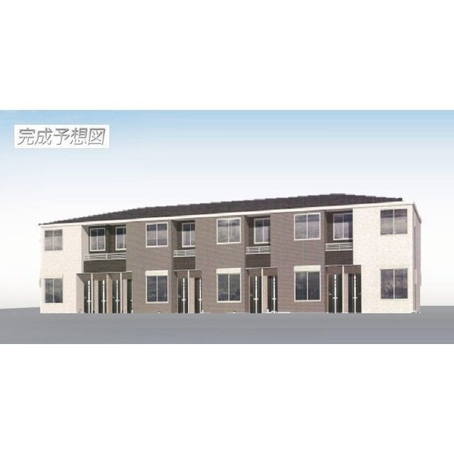 岐阜市領下１丁目のアパートの外観