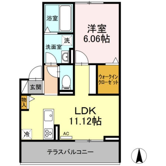 ＡＳＴＲＯ宮浦の間取り