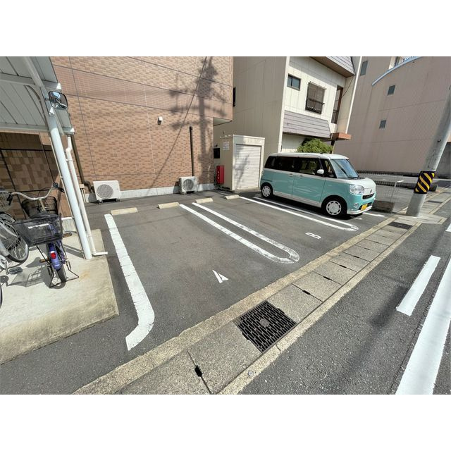 岐阜市下竹町のアパートの駐車場|お問い合わせは美濃善不動産駅前店へ！