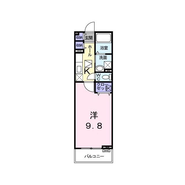 アンジュの間取り