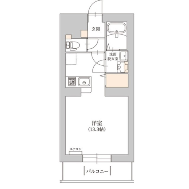 アラモファミリア杉崎町の間取り