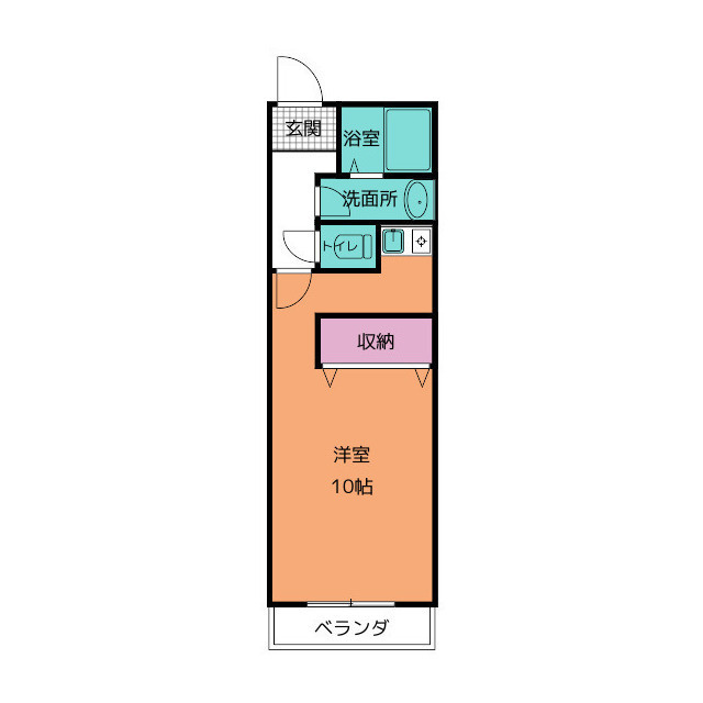 エスポワールＭの間取り