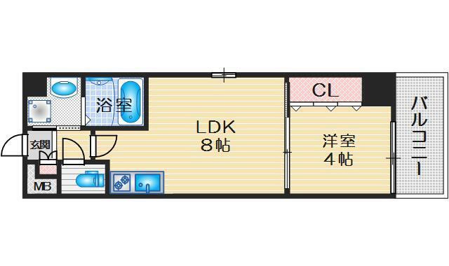 【間取り】 | プレステージⅤ京口
