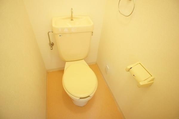 リバーサイドメゾンのトイレ|リノベーション前の写真になります。