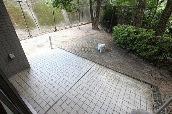 二子玉川園パークホームズのバルコニー