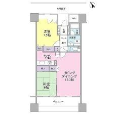 【間取り】 | アーバンライフ月島駅前ウエスト