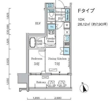 【間取り】
