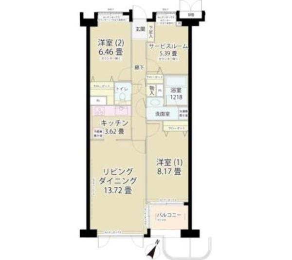 【間取り】