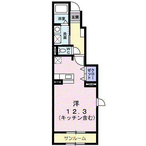 ミューＡの間取り