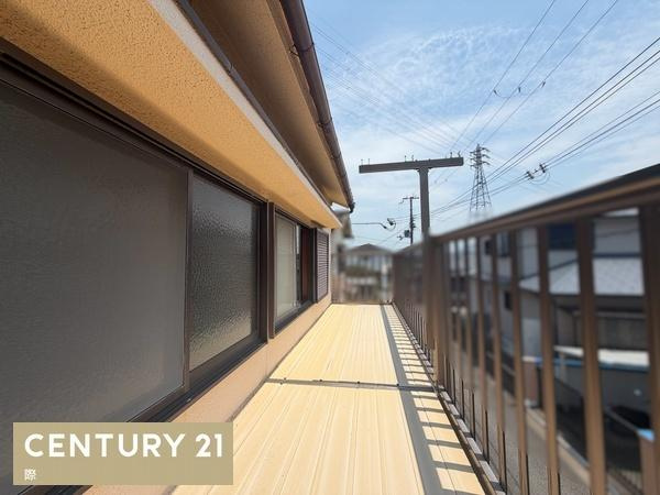 和歌山市加納　中古戸建のバルコニー