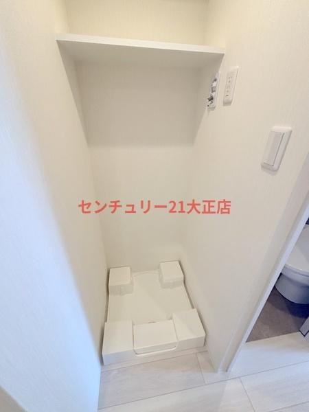 パークフラッツ弁天町駅前の洗面所|★室内洗濯機置場★