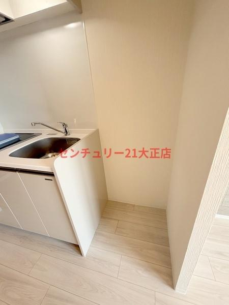 パークフラッツ弁天町駅前のキッチン|★冷蔵庫置き場★
