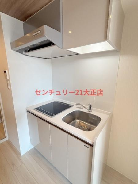 パークフラッツ弁天町駅前のキッチン|★二口IHコンロ★