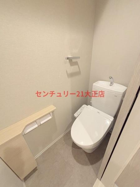 パークフラッツ弁天町駅前のトイレ|★温水洗浄暖房便座付き★