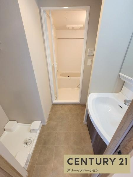 Louis Residence 弁天町の洗面所|★水廻りこんな感じです★